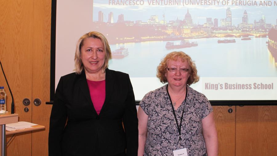 Iulia Siedschlag, ESRI, and Mary O'Mahony, King's College London