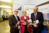 From left: Alan Barrett (Director, ESRI), Katherine Zappone (TD, Minister for Children and Youth Affairs) and James Williams (ESRI) presented at the launch for the Growing Up in Ireland report The Lives of 13-Year-Olds.