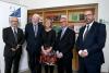Brendan Kennedy (Pensions Authority), David Begg (Pensions Authority), Regina Doherty (TD and Minister for Employment Affairs and Social Protection), Alan Barrett (ESRI) and Andrew Nugent (Pensions Authority).