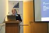 Iulia Siedschlag (ESRI) at the conference titled 'Environmental policy, competitiveness and green growth: International and Irish evidence' held on 21 February 2020