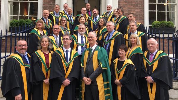 Photo of 27 new members elected to the Royal Irish Academy in 2019