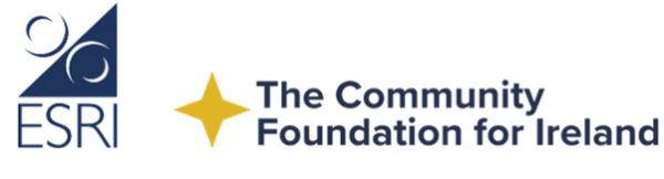 ESRI logo with Community Foundation for Ireland logo