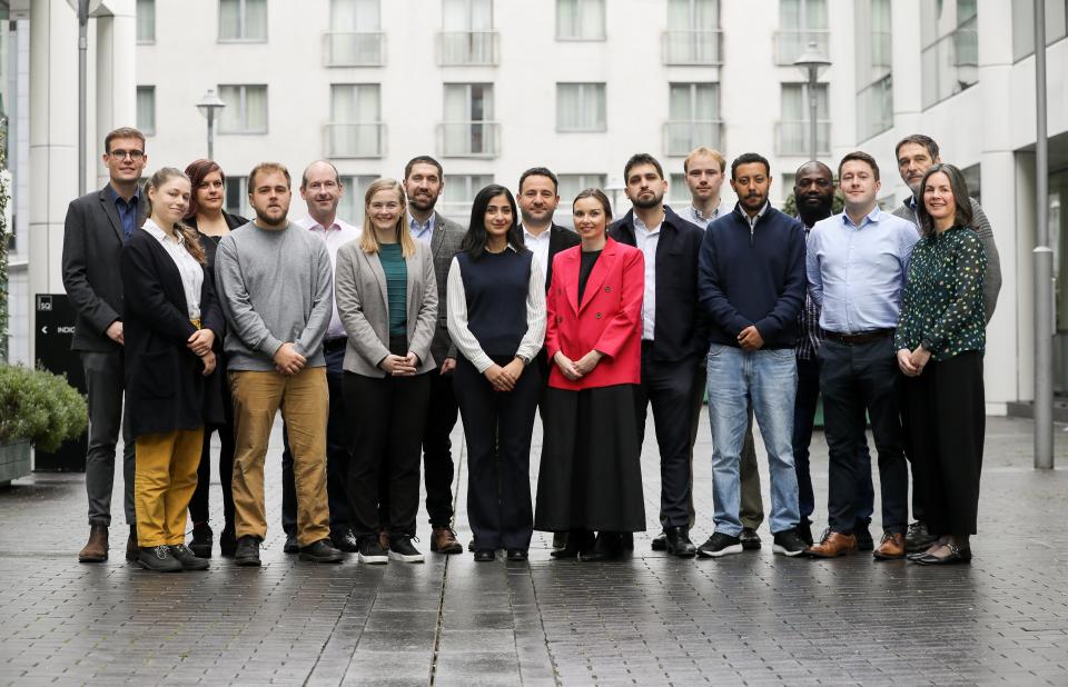 Group of ESRI Staff members