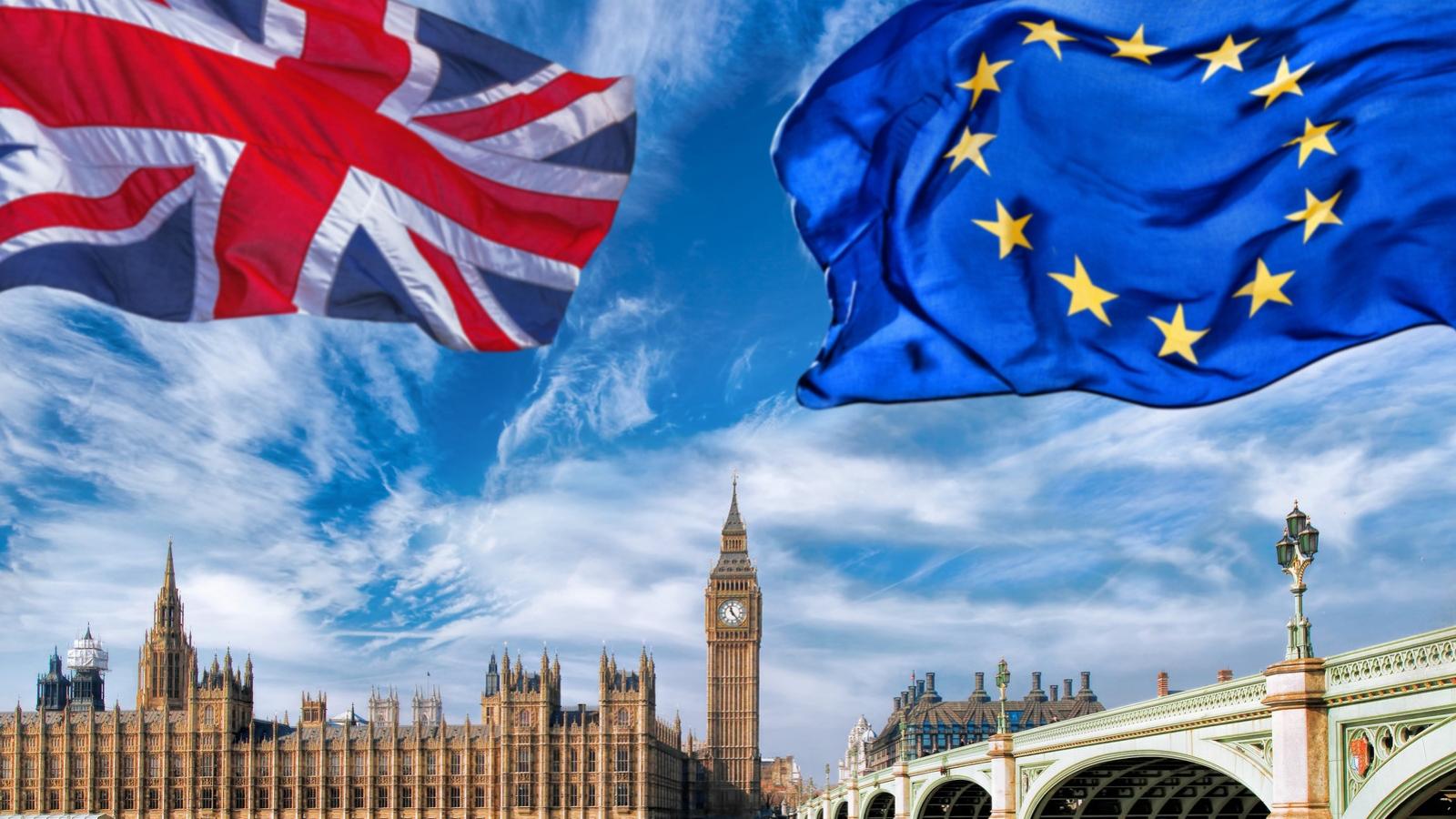 Westminster and flags