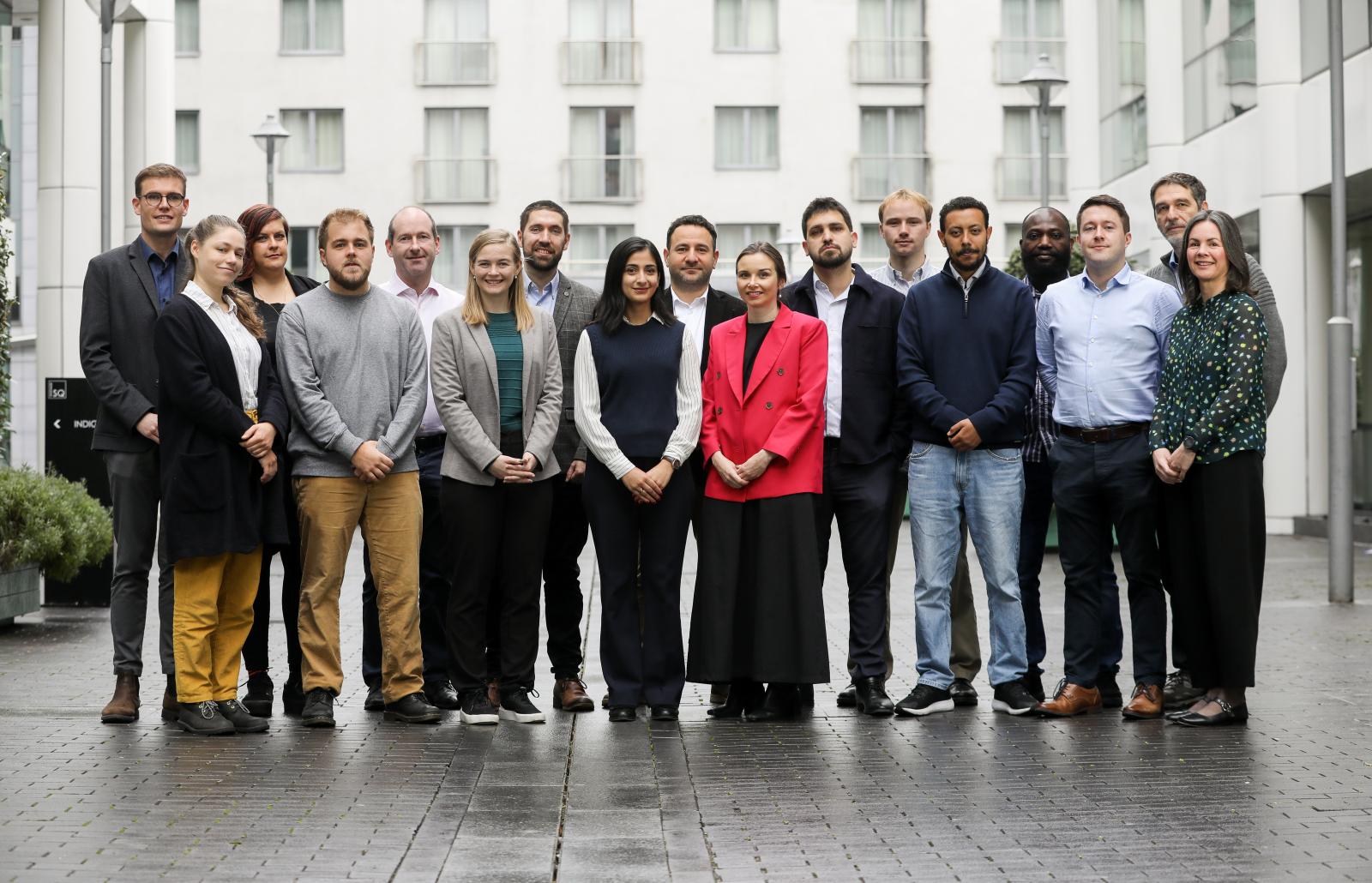 Group of ESRI Staff members